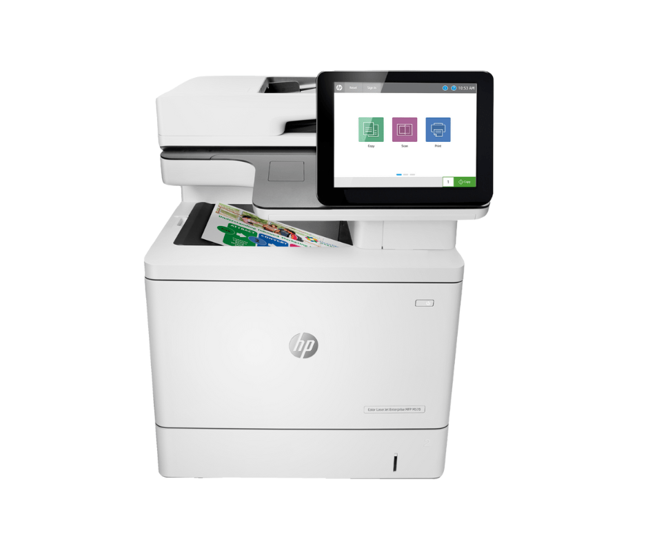 HP MFP M578dn LaserJet Pro 500 Color Printer (Duplex-Network)