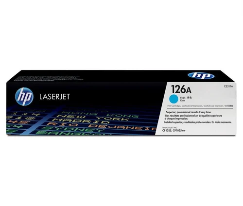 HP 126A Cyan Original LaserJet Toner Cartridge